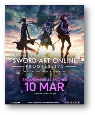 Sword Art Online Progressive: Aria de una noche de estrellas de Ayako Kawano .